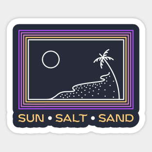 Sun Salt Sand 1 Sticker